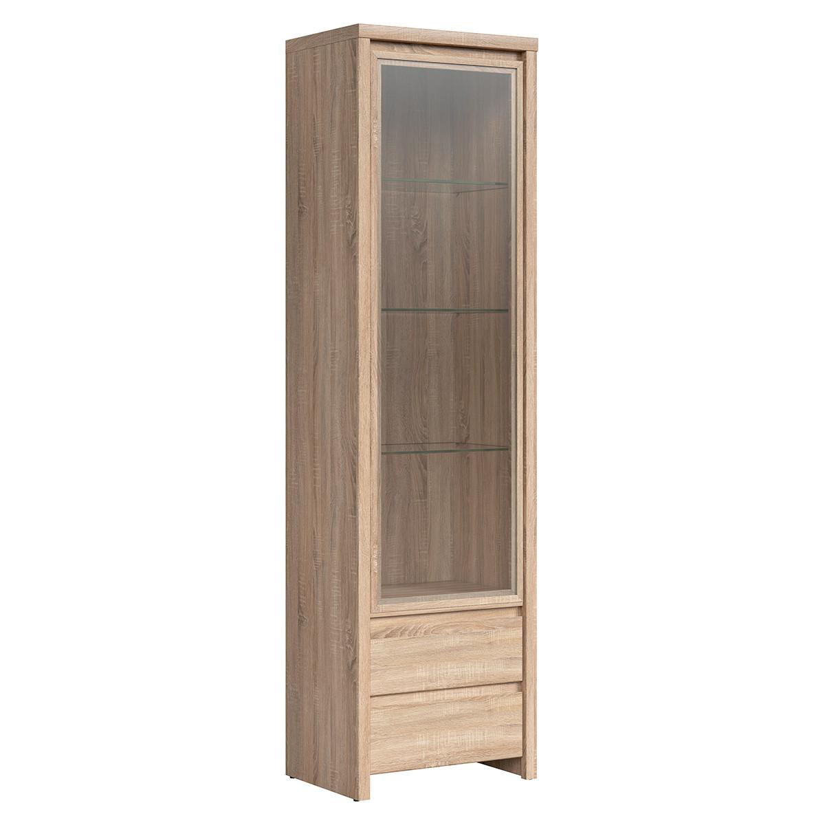 VITRINE Soren Holz - Braun, Holzwerkstoff (56/200.5/40.5cm) - Petits-meubles