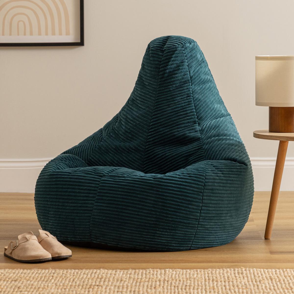 SITZSACK Dalton - Dunkelgrün, Kunststoff/Textil (82/76/82cm) - icon