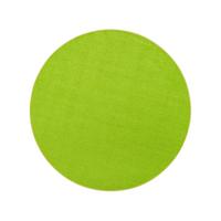 TREND VELOURS TEPPICH JOY RUND - Limette, Textil (100/100cm) - Snapstyle