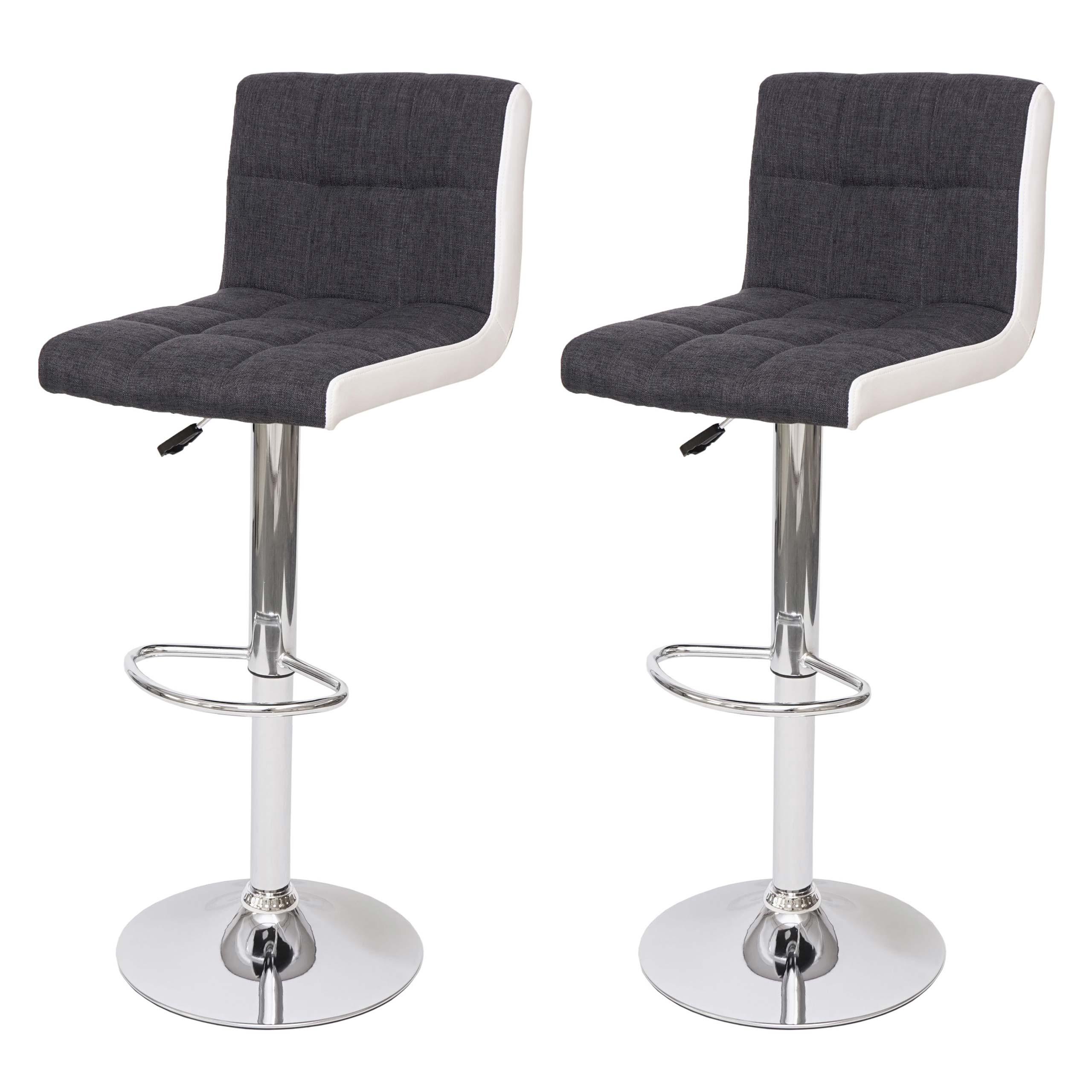 BARHOCKER Anthrazit 2er-Set - Anthrazit, Textil (38/107/41cm) - MCW