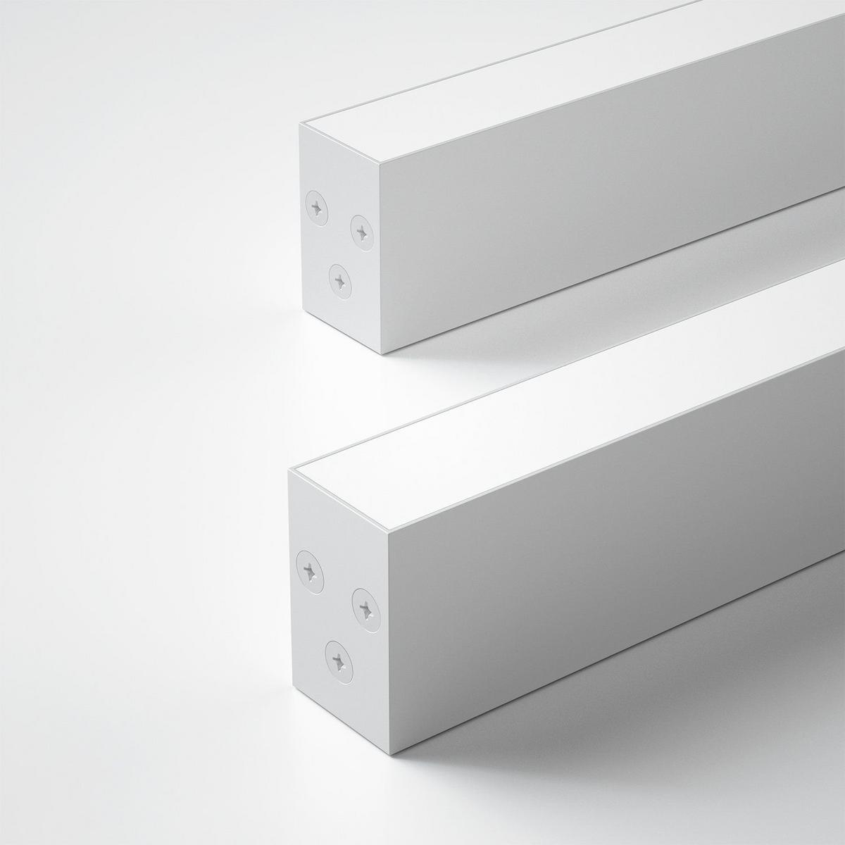 LED-DECKENLEUCHTE Werner 107/3.5/5.5 cm - Weiß, Metall (107/3.5/5.5cm) - Nettlife