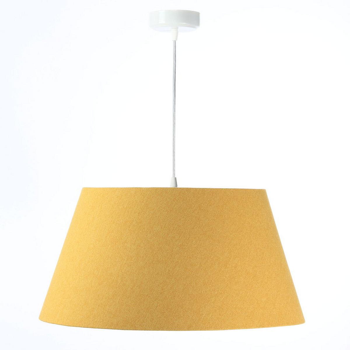 HÄNGELEUCHTE Weiß 50/27 cm - Gelb, Kunststoff (50/1.3/27cm) - ONZENO
