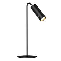 SCHREIBTISCHLAMPE LED dimmbar kabellos Schwarz 33/12/12 cm - Schwarz, Metall (33/12/33cm) - EMKE
