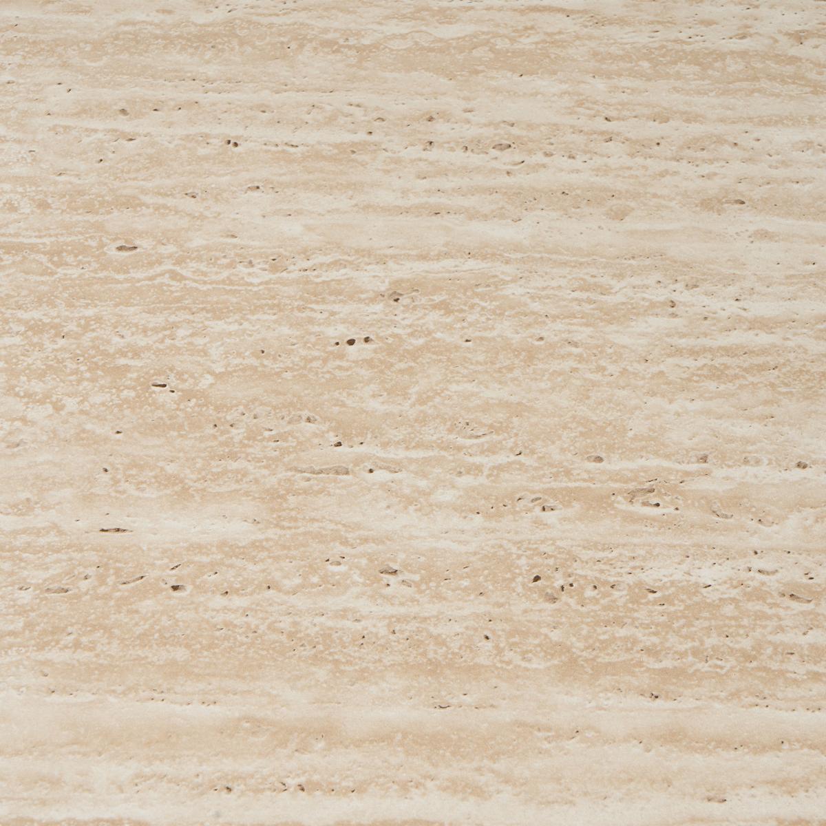 ESSTISCH Travertinoptik 180/90 cm Travers - Beige, Holzwerkstoff (180/90/76cm) - Beliani