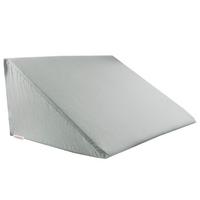 KEILKISSENBEZUG Basic 100% Baumwolle grau 62/49/30 cm - Grau, Textil (62/49cm) - beties Heimtextil