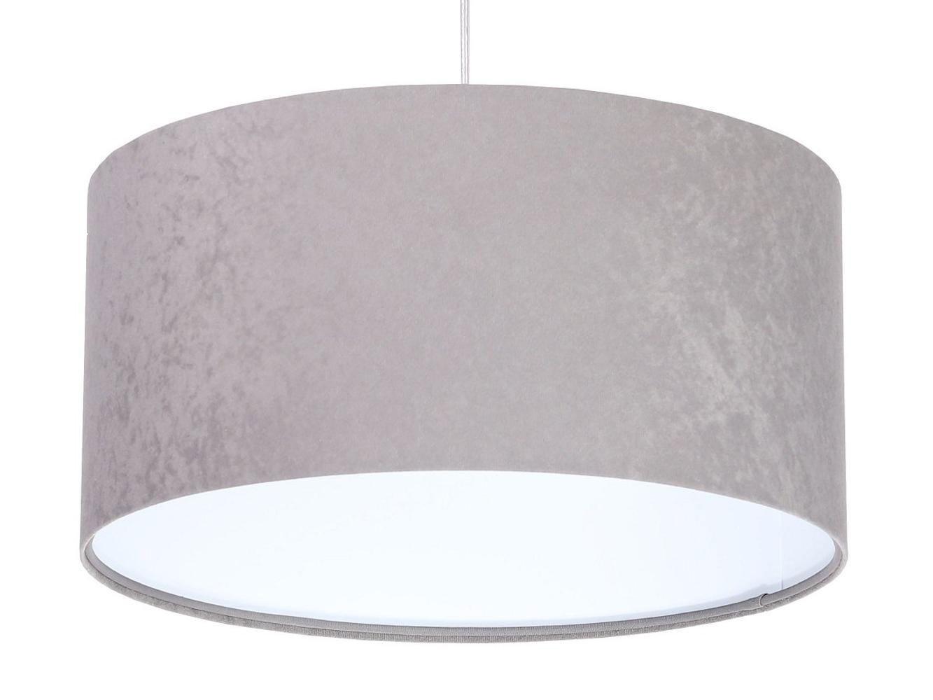 HÄNGELEUCHTE Grau 60/30 cm - Weiß/Grau, Kunststoff (60/1.1/30cm) - ONZENO