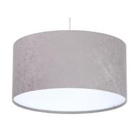 HÄNGELEUCHTE Grau 60/30 cm - Weiß/Grau, Kunststoff (60/1.1/30cm) - ONZENO