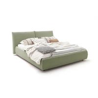 POLSTERBETT HENRY Grün Cord - Olivgrün/Grün, Textil (200/200cm) - KAWOLA