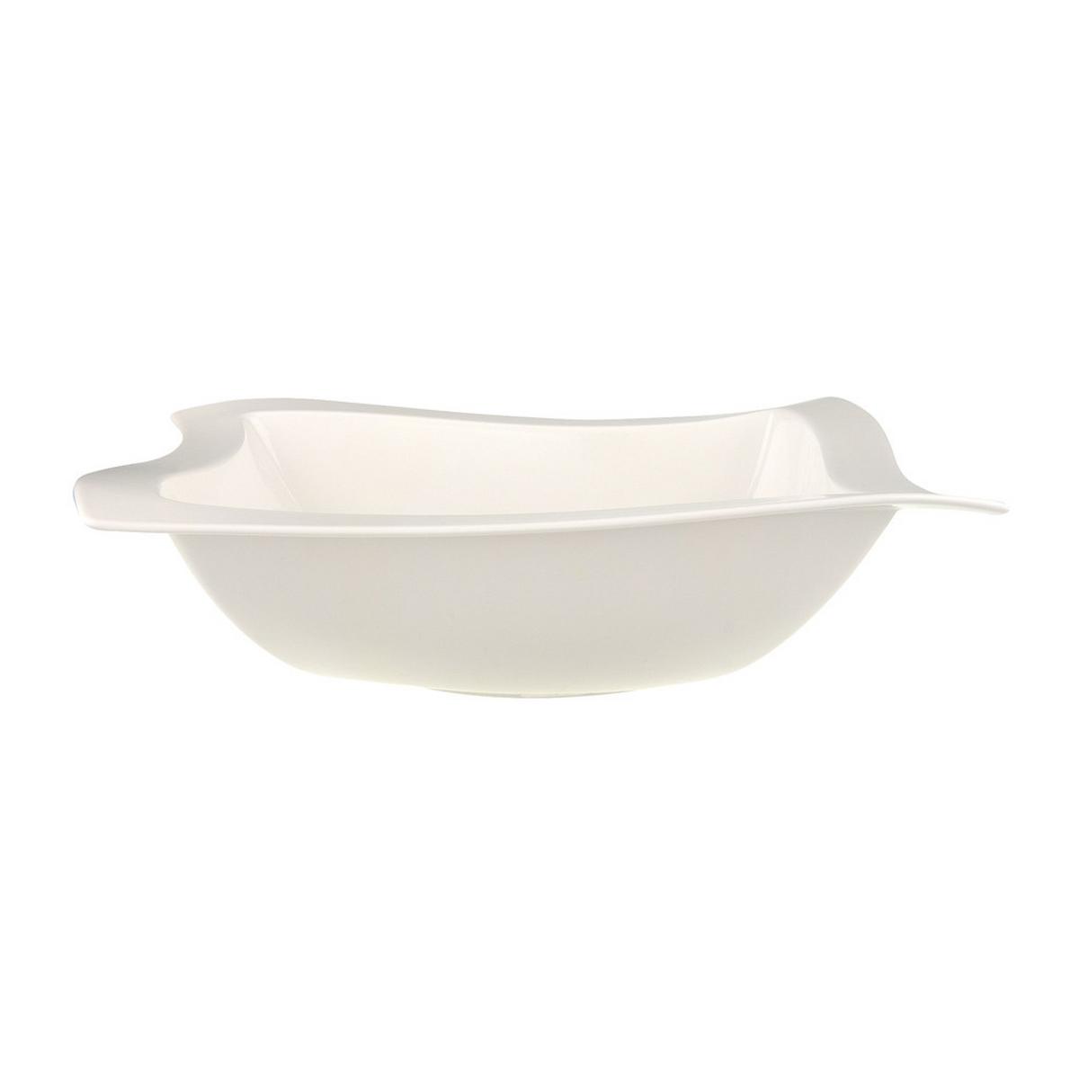 SCHÜSSEL NewWave weiß 33 x 33 cm - Weiß, Keramik (1cm) - Villeroy & Boch