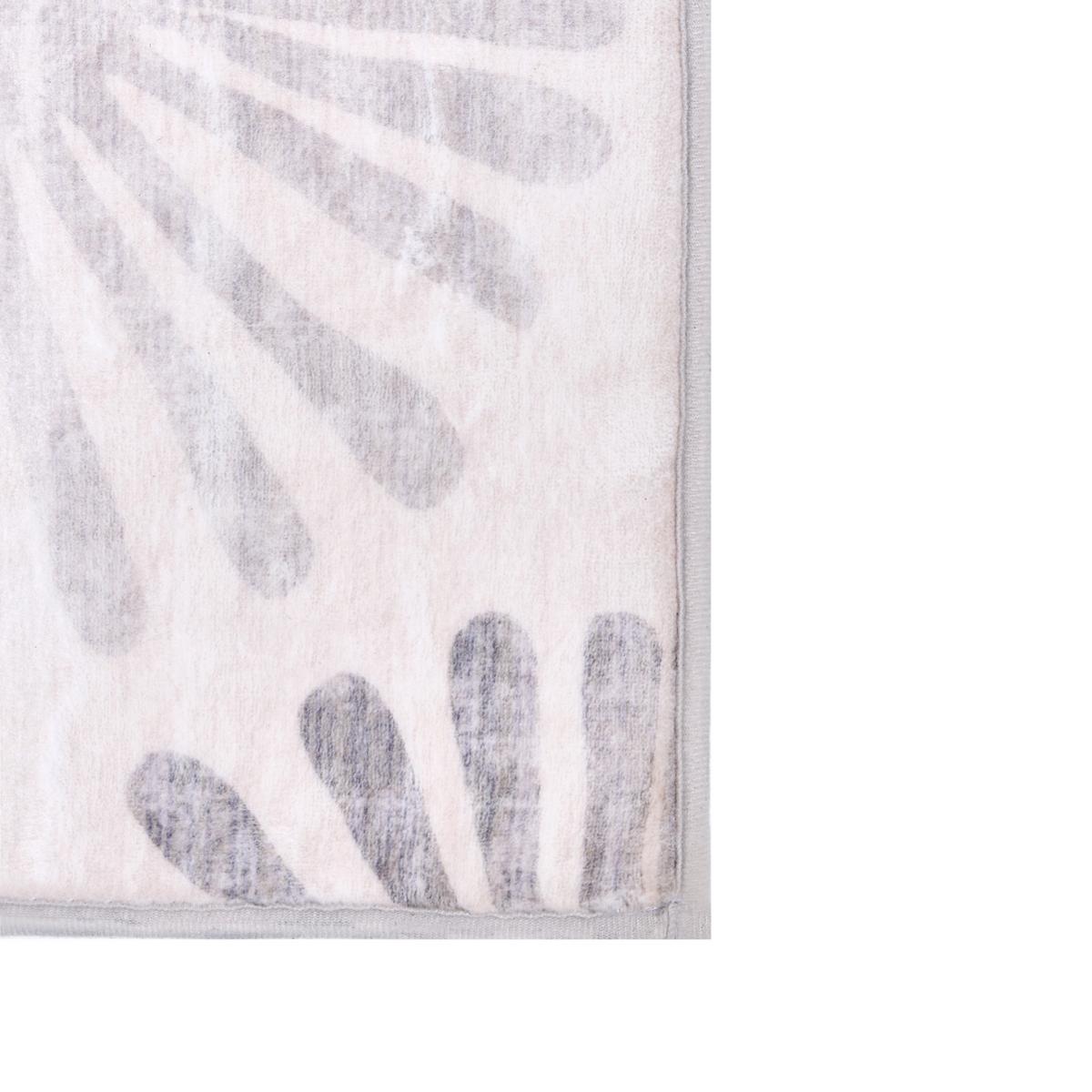 TEPPICH Cremeweiß 140/200 cm Catak - Beige, Textil (140/200cm) - Beliani