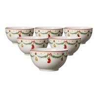 MÜSLISCHALEN Holly bunt ø 15 cm 6er Set - Multicolor, Keramik (15cm) - Ritzenhoff Breker