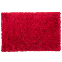 SHAGGY-TEPPICH Cide 300/200 cm - Rot, Kunststoff (200/300cm) - Beliani