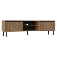LOWBOARD OSTIA 178,6x40x50 cm mit 2 Schubladen für Wohnzimmer Modern Goldfarben - Goldfarben, Holzwerkstoff (178.6/50/40cm) - MASSENO