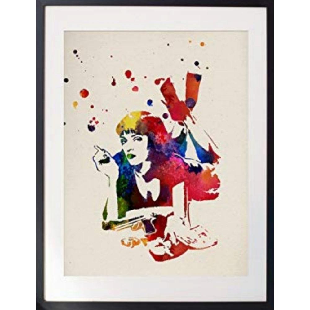 POSTER Pulp Fiction A4 Rahmenlos - Klar, Papier (29.7/5/21cm) - Nacnic