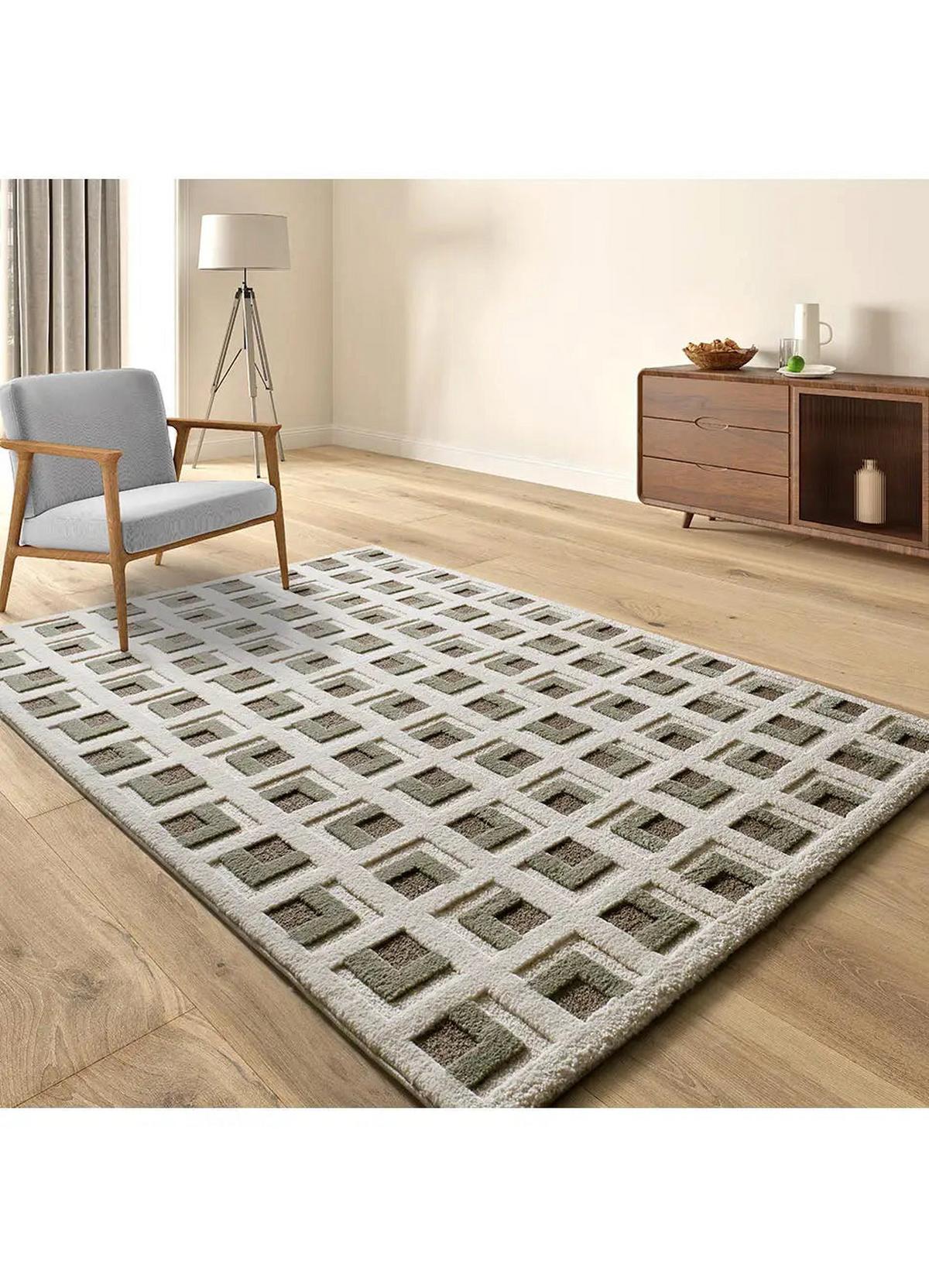 KURZFLORTEPPICH Braun / Weiß Candela 80/150 cm - Braun/Weiß, Textil (80/150cm) - Atticgo
