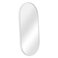 WANDSPIEGEL Corato - Weiß, Glas/Metall (38.4/2.8/78.4cm) - [en.casa]