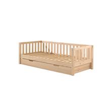 KOJENBETT Karena 211x68x98 aus Massivholz in natur - Kieferfarben, Holz (90/200cm) - 58aufmkessel