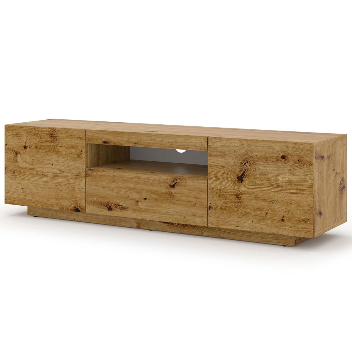 TV-MÖBEL Aurus Holz - Braun, Holzwerkstoff (150/36/37cm) - Petits-meubles