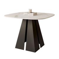 AUSZIEHTISCH ZELO 120/60/76 cm, Schwarz / Bianco (Weiß) - Perlmutt/Schwarz, Holzwerkstoff/Metall (60/120/76cm) - Idohome
