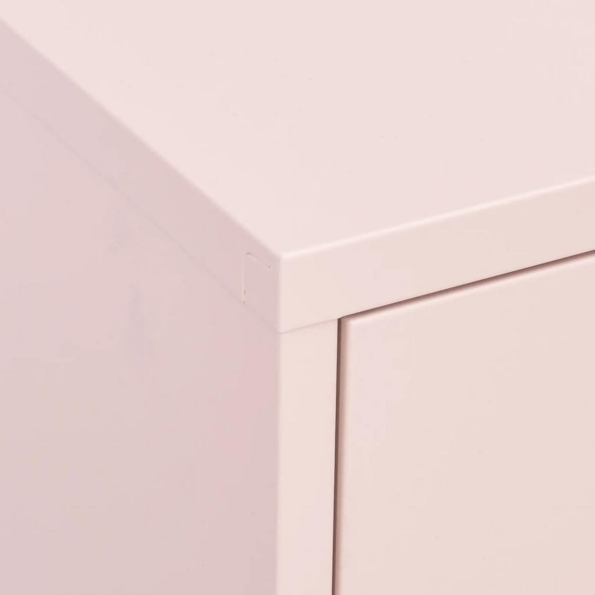 MEHRZWECKSCHRANK Watson 80/35/101.5 cm - Grau, Metall (80/101.5/35cm) - Nettlife