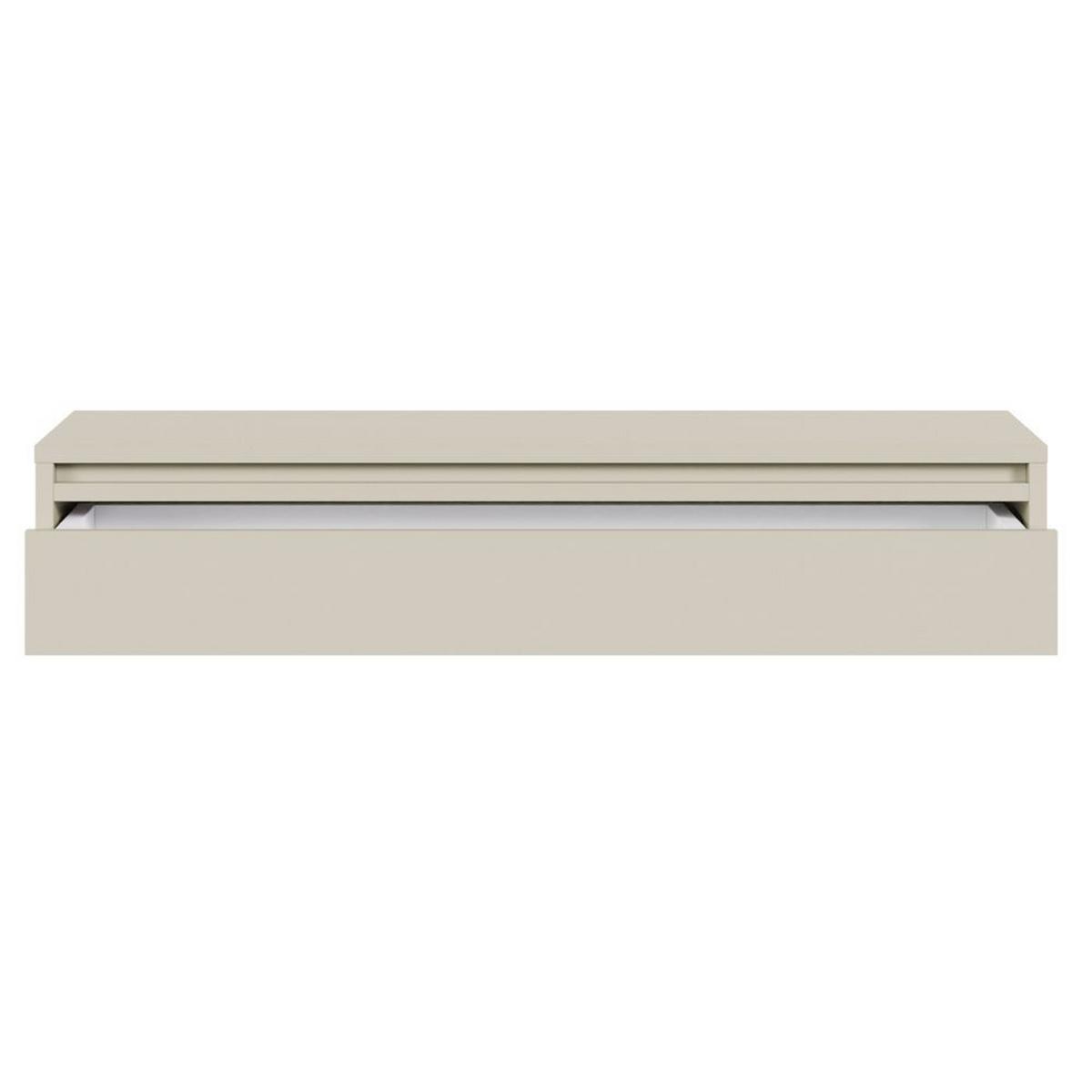 KONSOLENTISCH Evo Graubeige 90 cm - Taupe/Greige, Holzwerkstoff (34/90/17cm) - Selsey