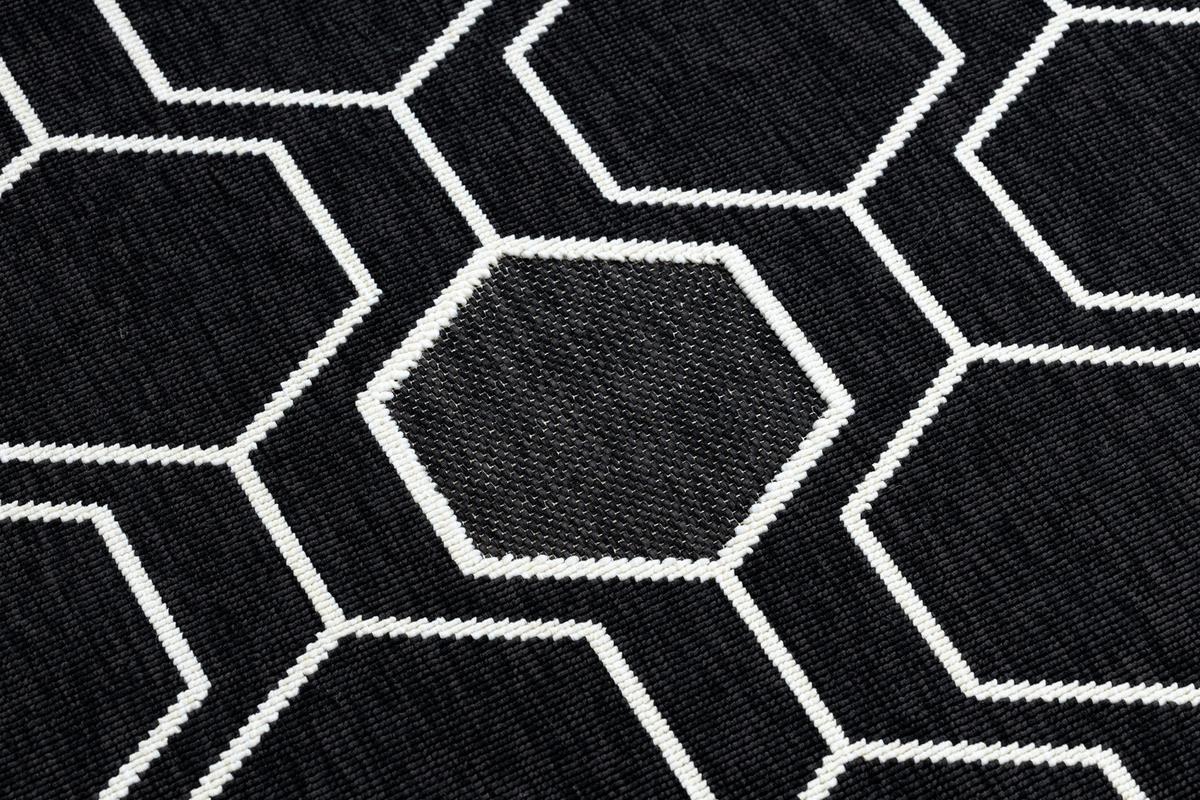 TEPPICH Spring 160/230 cm - Schwarz, Textil (160/230cm) - rugsX