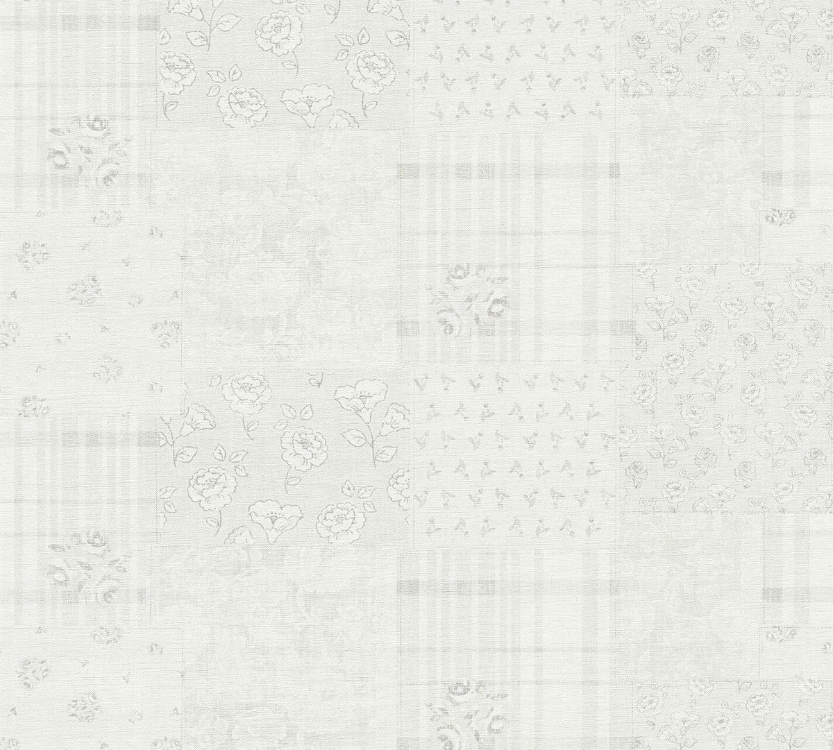 VLIESTAPETE Grau 53/1005 cm - Weiß, Kunststoff/Textil (53/1cm) - KUNSTLOFT