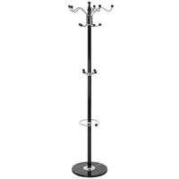 GARDEROBE aus metall 36x175cm - Schwarz, Metall (36/175/36cm) - Wanderlust