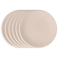 SPEISETELLER NewMoon beige ø 27 cm 6er Set - Beige, Keramik (27cm) - Villeroy & Boch