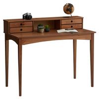 SCHEIBTISCH MILANO - Kastanienfarben, Holz (54/110/91cm) - IDIMEX