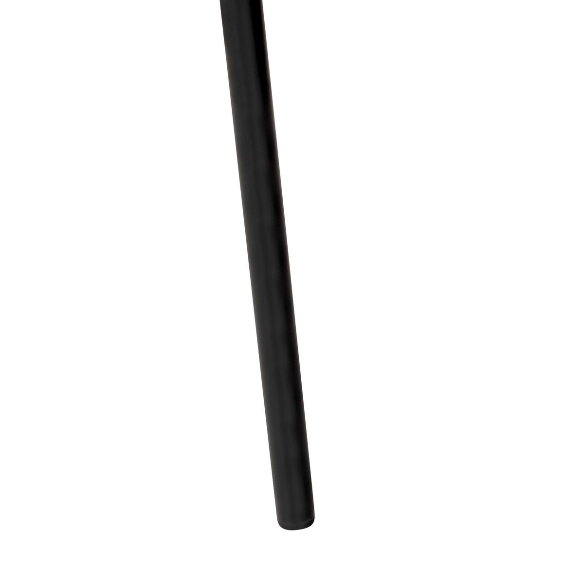 ESSZIMMERSTUHL 2er-Set Metall dunkelgrün/schwarz Adaver - Hellbraun/Schwarz, Metall (47/79/48cm) - Beliani