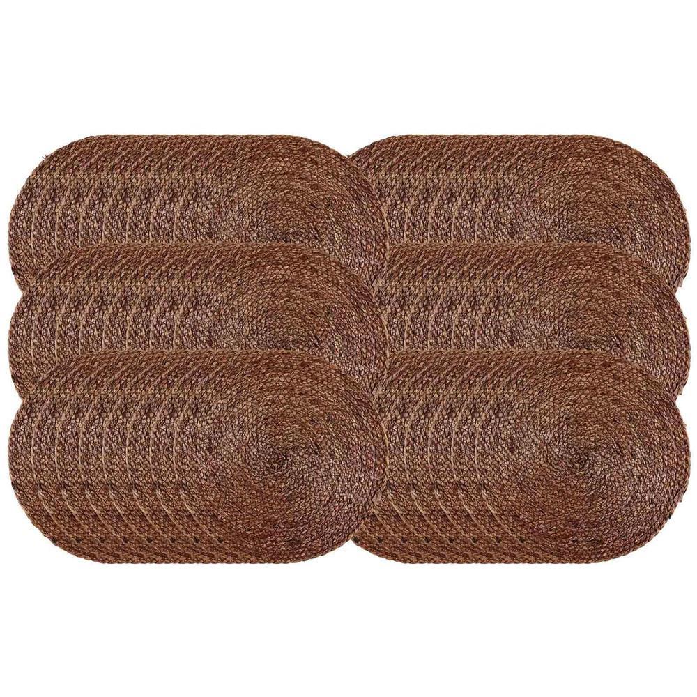 PLATZMATTEN Sorella dunkelbraun ø 35 cm - Dunkelbraun, Naturmaterialien (35cm) - Ritzenhoff Breker