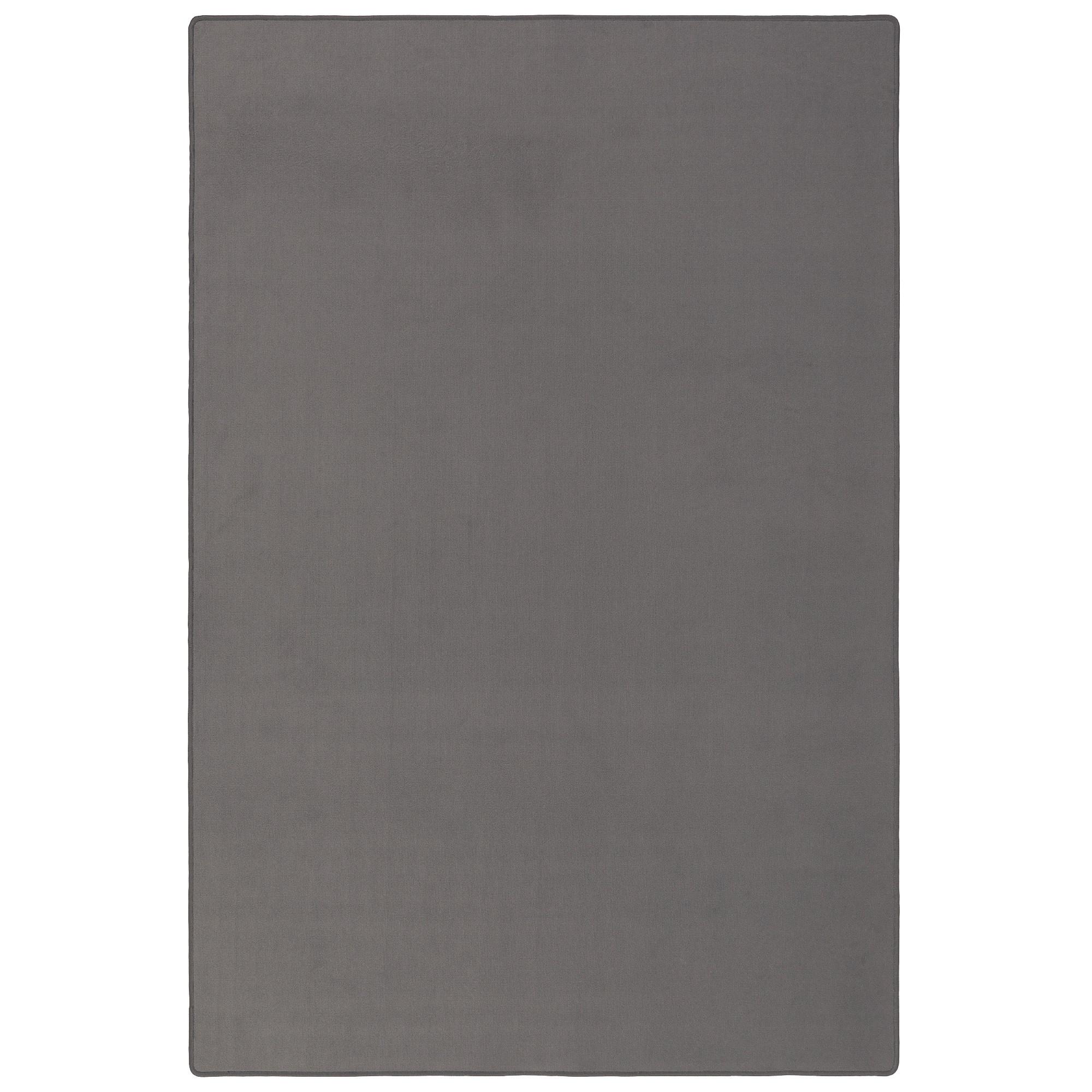 BASIC VELOURS TEPPICH CARLA - Anthrazit, Textil (80/160cm) - Snapstyle