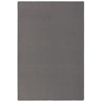 BASIC VELOURS TEPPICH CARLA - Anthrazit, Textil (80/160cm) - Snapstyle