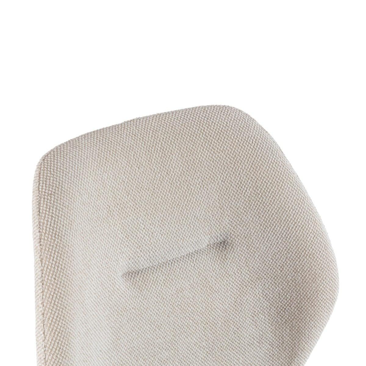 STOFFSTÜHLEN 4er-Set 58/49/47,5 cm - Creme, Textil (58/47.5/49cm) - Calicosy