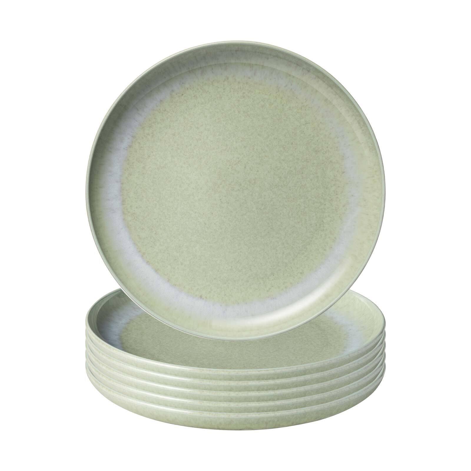 FRÜHSTÜCKSTELLER Perlemor Alga grün ø 23,8 cm 6er Set - Grün, Keramik (23.8cm) - like.Villeroy & Boch