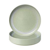 FRÜHSTÜCKSTELLER Perlemor Alga grün ø 23,8 cm 6er Set - Grün, Keramik (23.8cm) - like.Villeroy & Boch