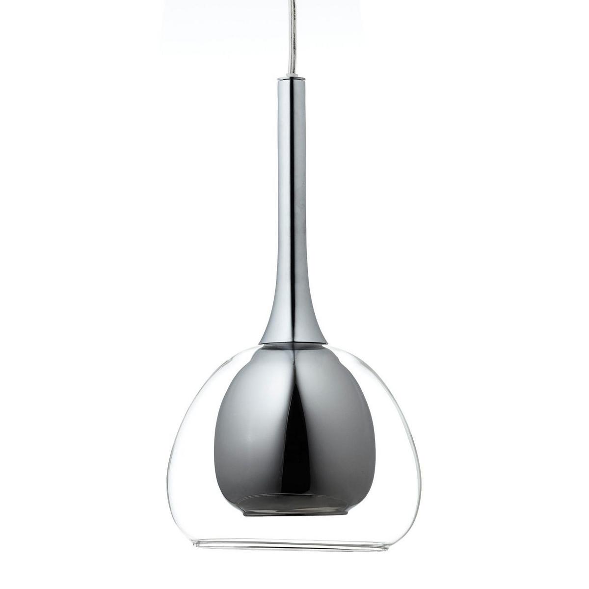 PENDELLEUCHTE Hadan 85573/20 - Chromfarben, Metall (16/66/120cm) - Brilliant