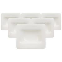SUPPENTELLER Modern Grace weiß 24 x 20 cm 6er Set - Weiß, Keramik (1cm) - Villeroy & Boch