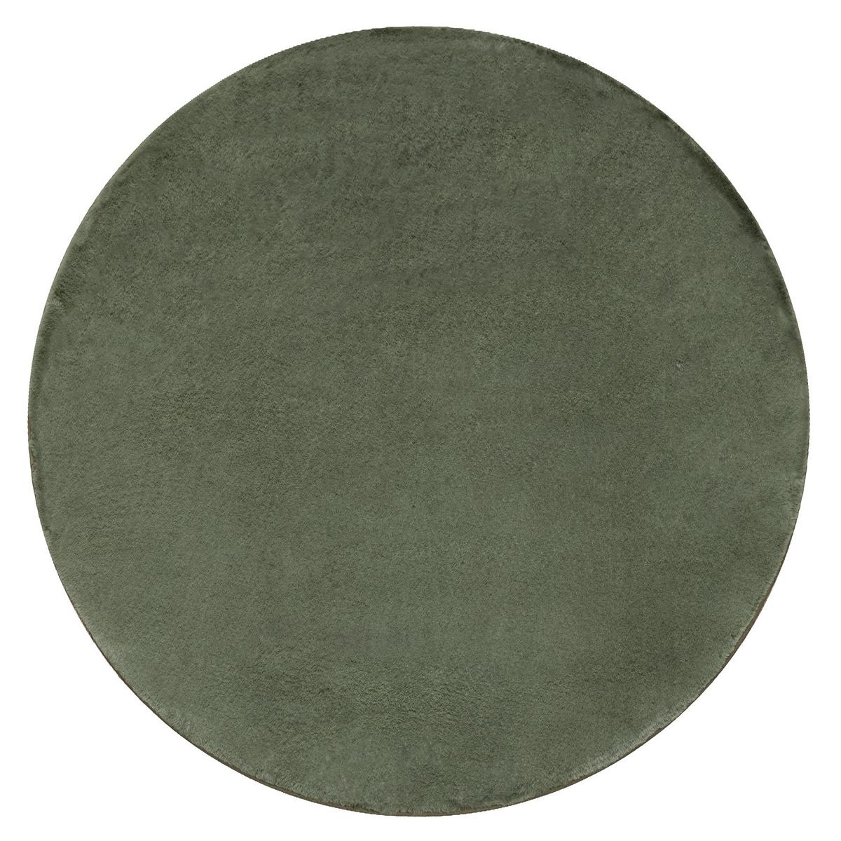 TEPPICH Posh 80 cm - Pastellgrün, Textil (80/80cm) - rugsX