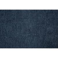 KOPFTEIL Modell Linien – Ozeanblauer Stoff 90 cm - Beige/Dunkelblau, Karton/Holz (90/120/10cm) - Sommeil de Plomb