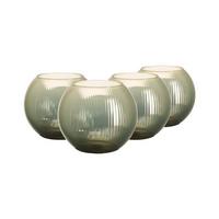 WINDLICHTER Elysia ø 19 cm 4er Set - Goldfarben, Glas (19/16/19cm) - Ritzenhoff Breker