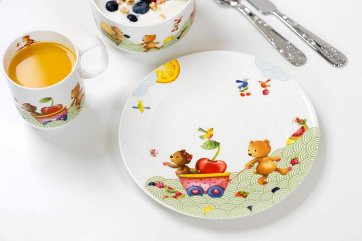 KINDERGESCHIRR Hungry as a Bear bunt - Multicolor, Keramik/Metall (2/2/2cm) - Villeroy & Boch