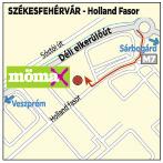 Székesfehérvár Holland fasor 1/c megközelítés