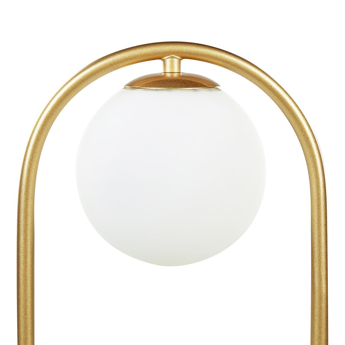 TISCHLAMPE Yankee 14/14/35 cm - Goldfarben, Metall (14/14/35cm) - Beliani
