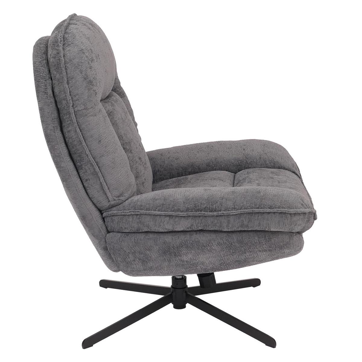 RELAXSESSEL Grau - Grau, Textil (80/96/90cm) - MCW