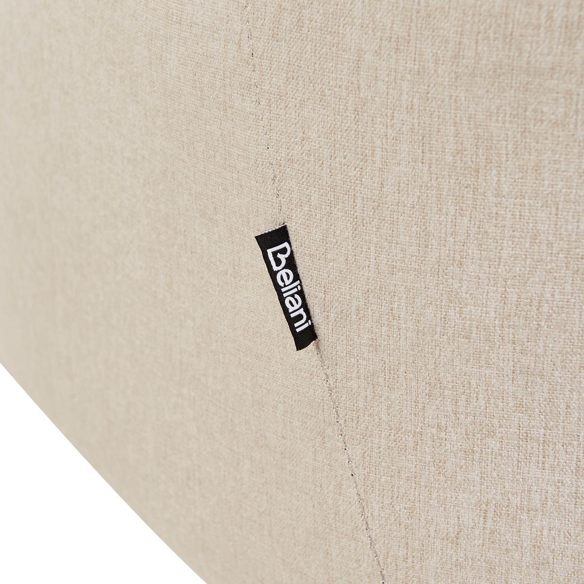ESSZIMMERSTUHL 2er-Set Beige Mira - Beige/Schwarz, Textil (46/84/60cm) - Beliani
