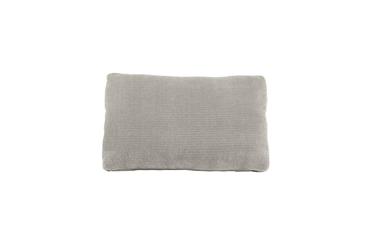 RÜCKENKISSEN SEPHI Silber Cord - Silberfarben, Textil (70/20cm) - KAWOLA