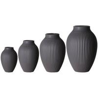 VASEN Alsta Grau 4-tlg. - Grau, Keramik (2cm) - Ritzenhoff Breker