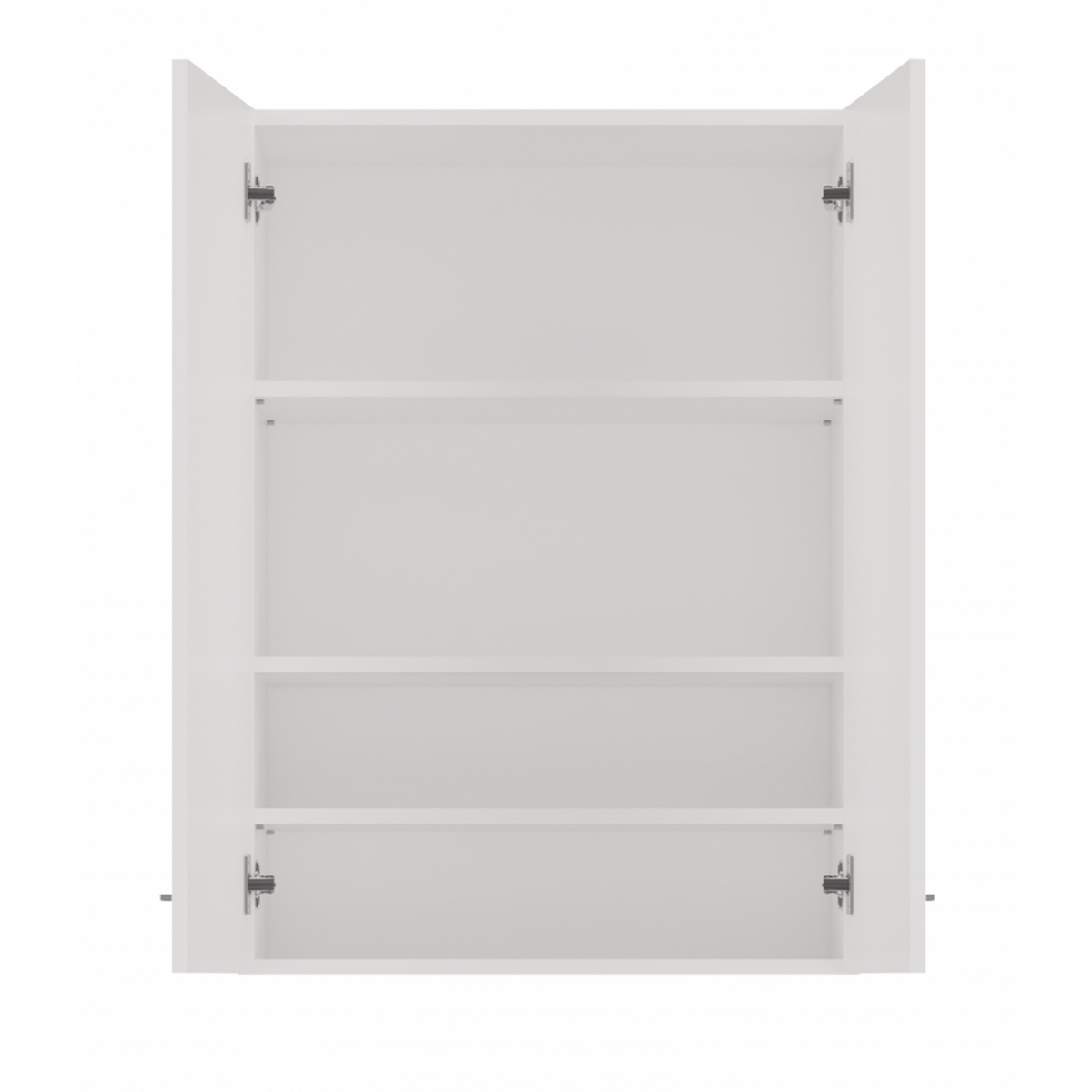 BADEZIMMERSCHRANK Weiß 64/90/30 - Weiß, Holzwerkstoff (64/90/30cm) - RAUMHIRSCH FURNITURE